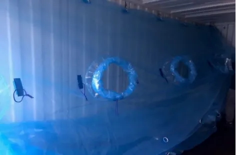 DBL-F02 30FT PE Film Container Liner